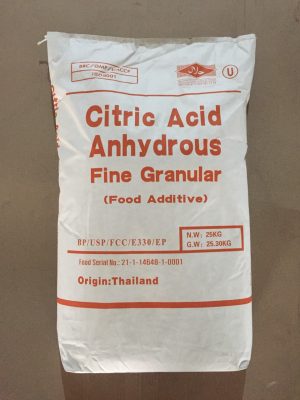 Citric acid anhydrous Thai Lan 1